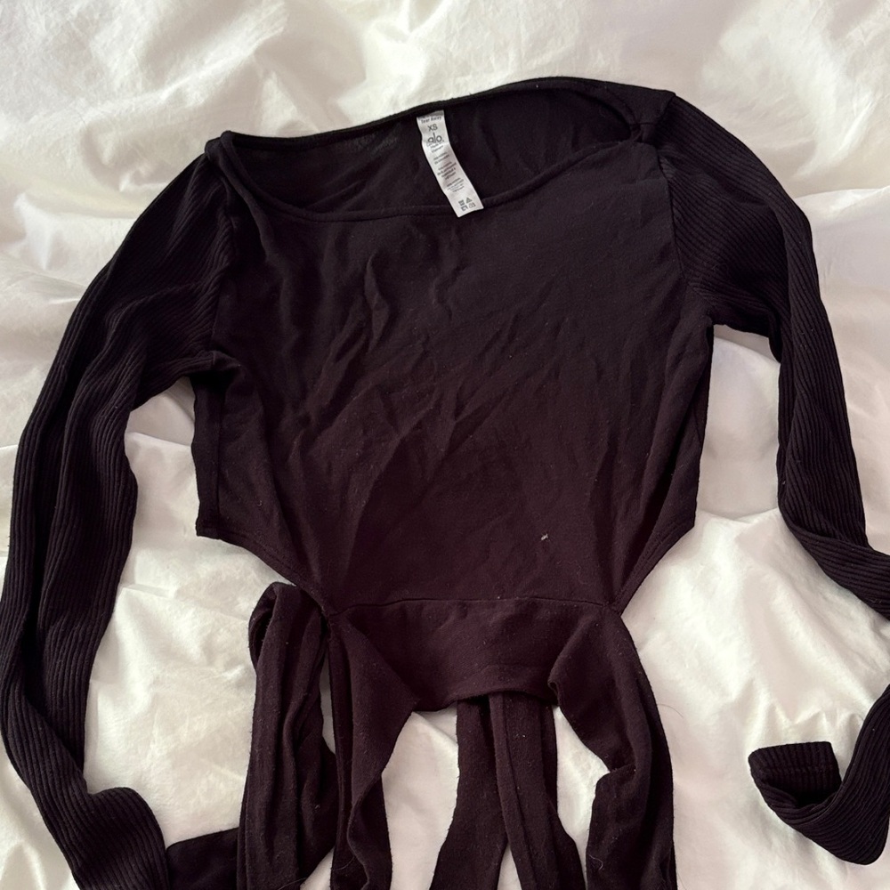 Alo yoga wrap shirt